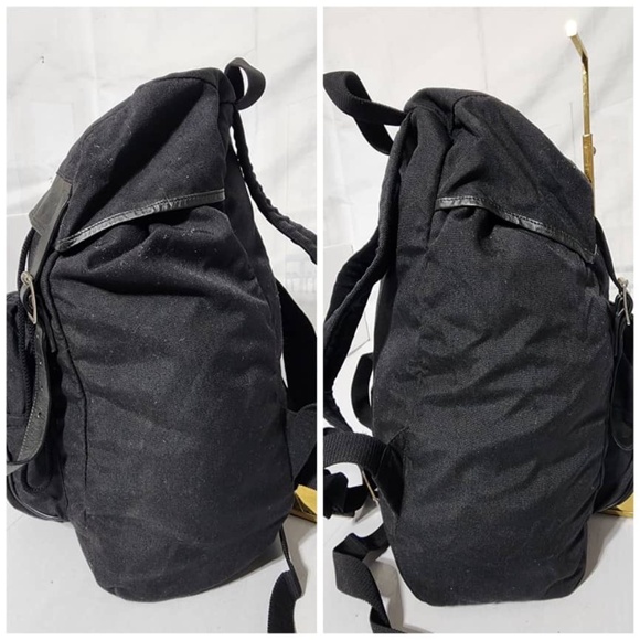 Authentic Saint Laurent Hunting Backpack Black - Picture 9 of 12